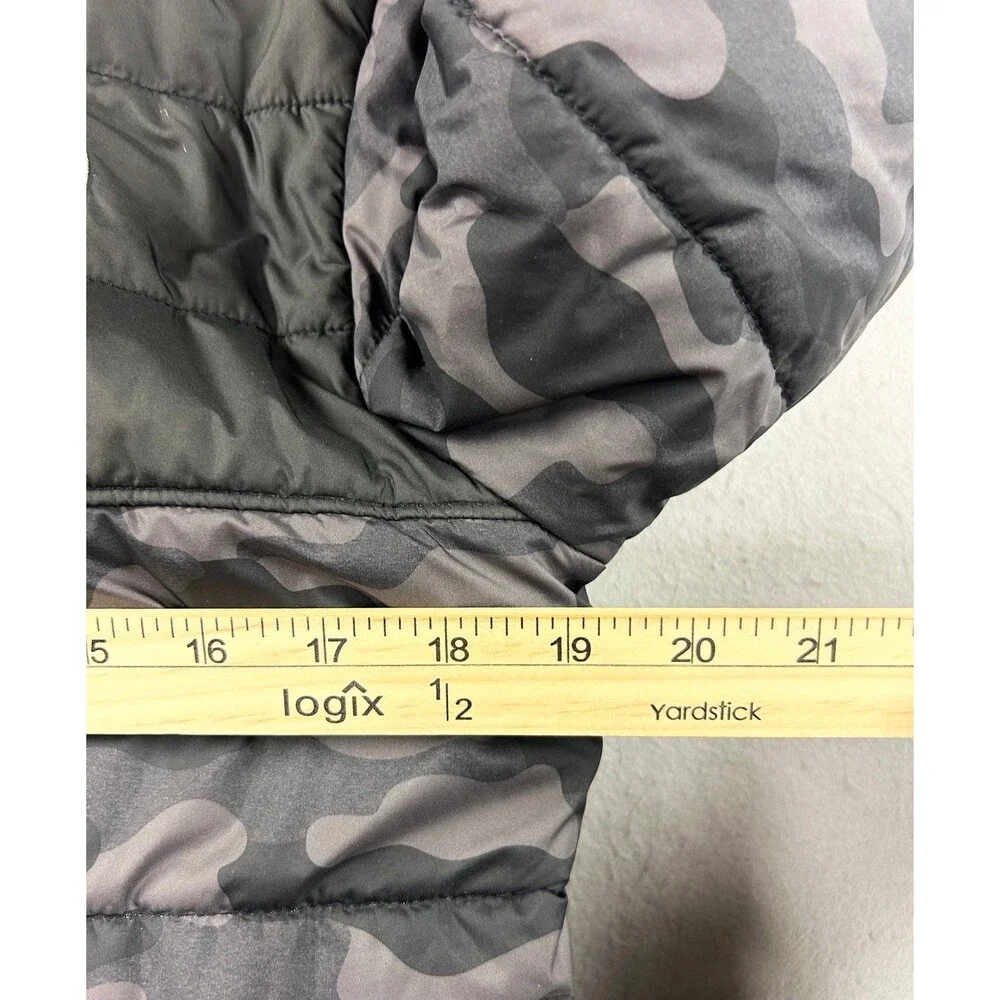 Boys The Nortn Face Garçons Camo Full Zip 3 in 1 Puffer Jacket XL